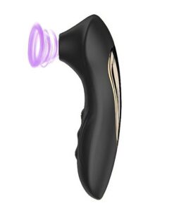 Vibrador Clitoriano por ondas de pulsação 10 intensidades (1019) PRETO