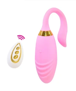 Cápsula vibratória com controle sem fio - 12 intensidades (1505) rosa