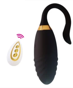 Cápsula vibratória com controle sem fio - 12 intensidades (1505) preto