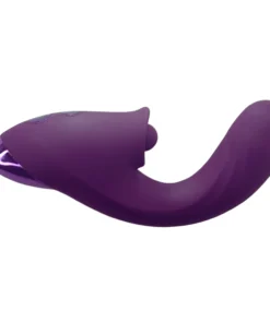 Ryan -Vibrador com pulsação no clitóris e vibração no ponto G- 10 intensidades (7452) roxo
