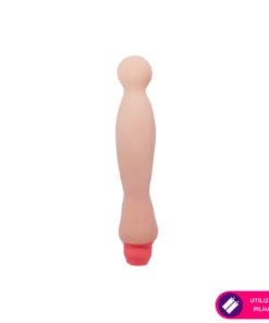 Prótese peniana com vibro 22 x 3,8 cm (1337) bege