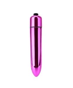 bullet -cápsula metalizada vibratória com 10 intensidades (1041) roxo