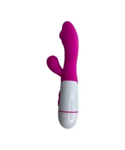 Bruce -VIBRADOR com estimulo no PONTO G e clitóris- 30 intensidades (4020) pink