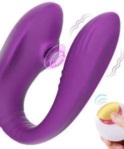 Vibrador PARA CASAL COM 8 MODOS DE VIBRAÇÃO E 5 MODOS DE PULSAÇÃO (4522)