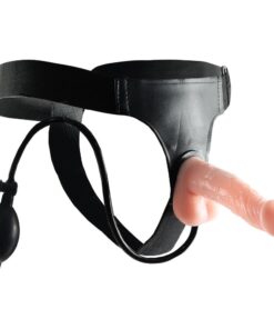 Cinta Com Pênis Realístico Inflável Ultra Harness 17X3,5CM (BW022037) (CT17)