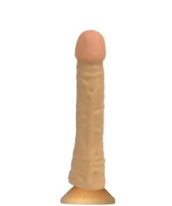 BRENO - PÊNIS REALÍSTICO COM VENTOSA EM CYBERSKIN 20,5 x 4 cm