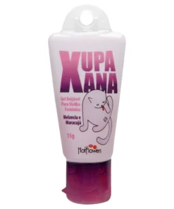 Xupa Xana Gel Beijável Feminino (Maracujá e Melancia) 15G Hot Flowers