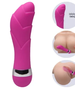 Plinio -Vibrador Com Relevo Em Ondas Multivelocidade (005) ROXO
