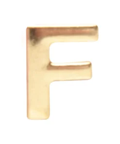 Letra Metal para Calcinha Personalizável (F)