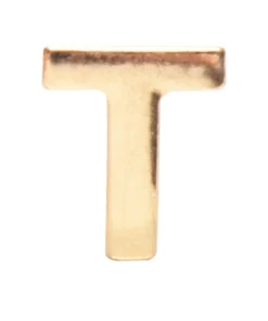 Letra Metal para Calcinha Personalizável (T)