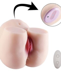 Masturbador Masculino - Formato Bunda com Sucção na vagina 4-RCT (7791) bege