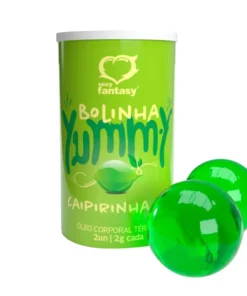 Yummy Bolinha Beijável Térmica (caipirinha ice) com 2 Unidades de 2g Sexy Fantasy