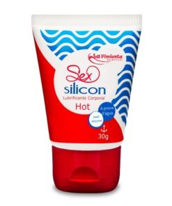 AQUA SILICON LUBRIFICANTE HOT CORPORAL SILICONADO 30G LA PIMIENTA (c5)