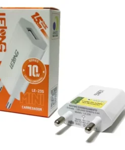Carregador Tomada Plug Fonte Usb 1a 5v Bivolt Original
