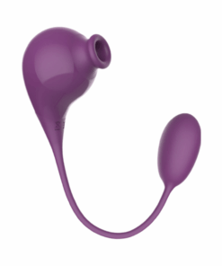Henry -Vibrador com cápsula vibratória +pulsação no clitóris- 7 intensidades (1323) roxo