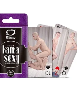 Baralho Homo Masculino Kama Sexy Com 54 Cartas - Sexy Fantasy