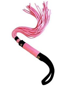 Chicote Com 20 Tiras De Cordas – Rosa