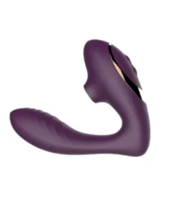 Pitter -Vibrador estimulo no ponto G e clitóros com Pulsação e vibração- 10 intensidade (4412) roxo